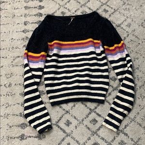 Free People Complete Me Striped Sweater - SP